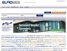 Tablet Screenshot of euroweb.com